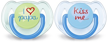 SUCCHIETTO LOVE 6-18 MESI MASCHIO 2 PEZZI - Farmastop