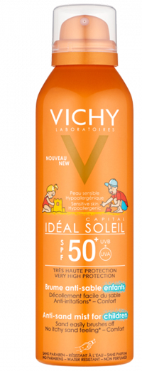 IDEAL SOLEIL ANTI-SAND KIDS SPF50 200 ML - Farmastop