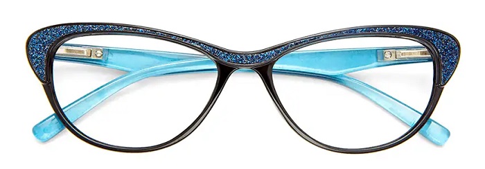 OCCHIALE DA LETTURA PREMONTATO TWINS PLATINUM GINEVRA BLU +1,00 - Farmastop