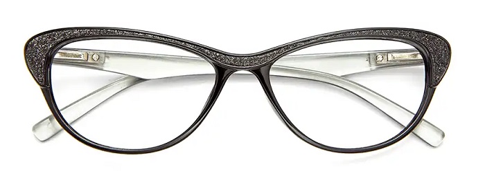 OCCHIALE DA LETTURA PREMONTATO TWINS PLATINUM GINEVRA NERO +3,00 - Farmastop