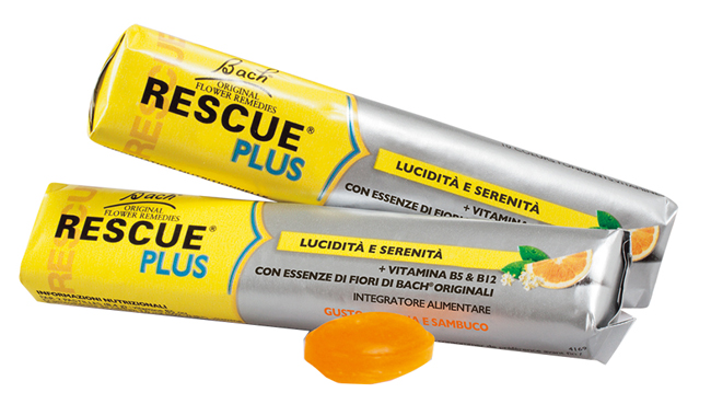 RESCUE ORIGINAL PLUS 10 CONFETTI AROMA ARANCIA E SAMBUCO - Farmastop