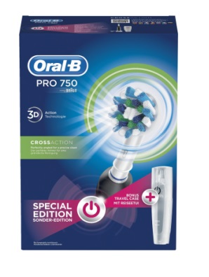 ORALB 750 PRO CROSSACTION SPAZZOLINO ELETTRICO - Farmastop