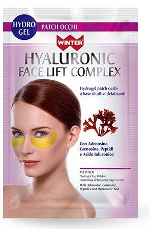 WINTER HYALURONIC FACE LIFT COMPLEX PATCH OCCHI RUGHE OCCHIAIE 2 PEZZI DA 1,5 G - Farmastop