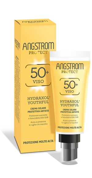 ANGSTROM PROTECT YOUTHFUL TAN CREMA SOLARE ULTRA PROTEZIONE ANTI ETA' 50+ 40 ML - Farmastop