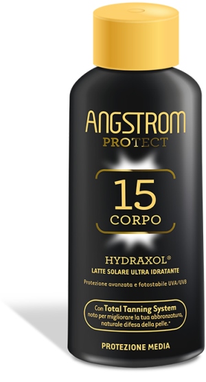 ANGSTROM PROTECT HYDRAXOL LATTE SOLARE PROTEZIONE 15 200 ML - Farmastop