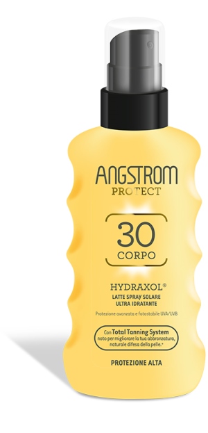 ANGSTROM PROTECT HYDRAXOL LATTE SPRAY SOLARE PROTEZIONE 30 175 ML - Farmastop