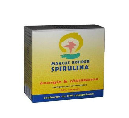 SPIRULINA MARCUS ROHRER 540 COMPRESSE - Farmastop