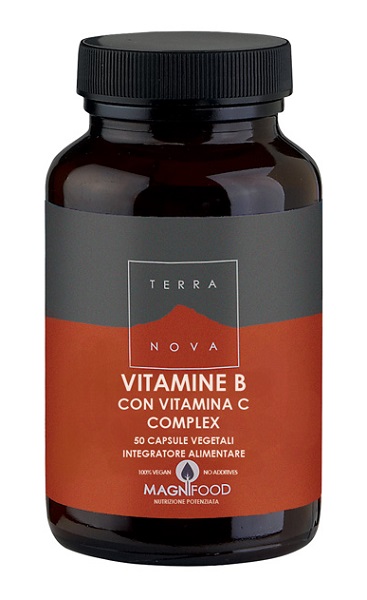 TERRANOVA COMPLESSO DI VITAMINE B CON VITAMINA C 50 CAPSULE - Farmastop