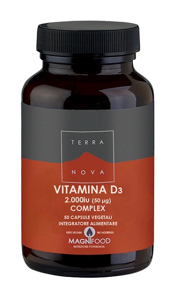 TERRANOVA COMPLESSO DI VITAMINA D3 2000 IU (50UG) 50 CAPSULE - Farmastop