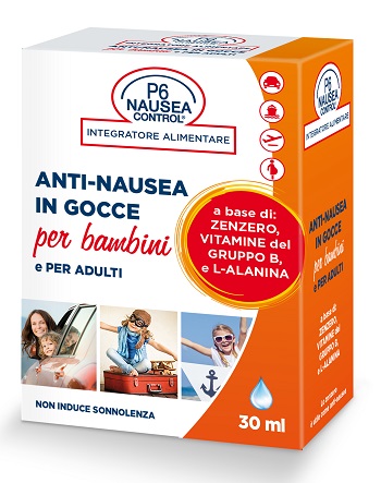 P6 NAUSEA CONTROL GOCCE ANTINAUSEA 30 ML - Farmastop