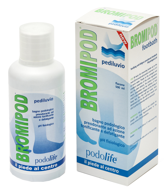 BROMIPOD PEDILUVIO DEFATICANTE 500 ML - Farmastop