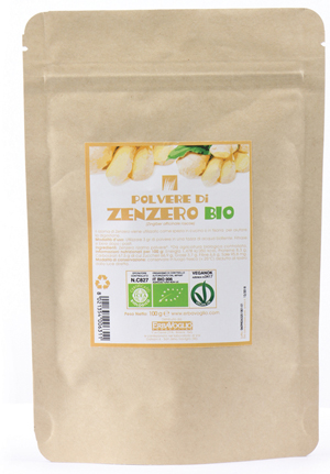 ZENZERO POLVERE BIO 100 G - Farmastop
