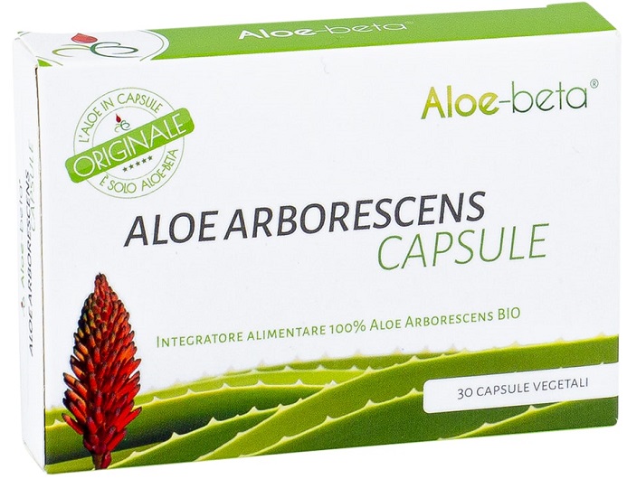 ALOE BETA 30 CAPSULE ALOE ARBORESCENS - Farmastop