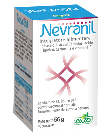 NEVRANIL 40 COMPRESSE - Farmastop