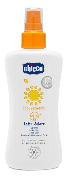 CHICCO LATTE SOLARE SPRAY SPF50 - Farmastop