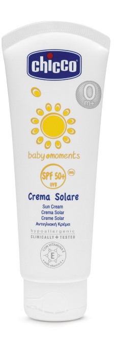 CHICCO CREMA SOLARE SPF 50+ TUBO 75 ML - Farmastop