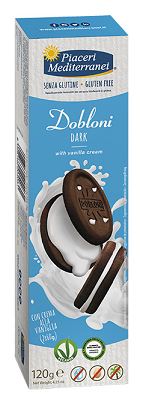 PIACERI MEDITERRANEI DOBLONI DARK 120 G - Farmastop