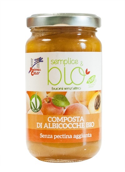 SEMPLICE&BIO COMPOSTA DI ALBICOCCA SENZA PECTINA 220 G - Farmastop