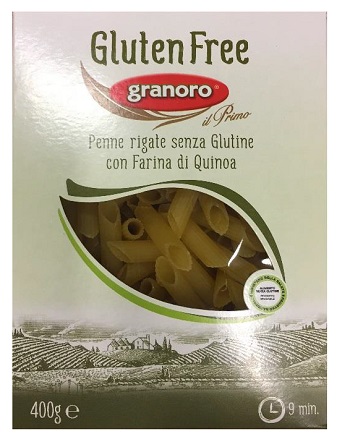 GLUTEN FREE GRANORO PENNE RIGATE 400 G - Farmastop