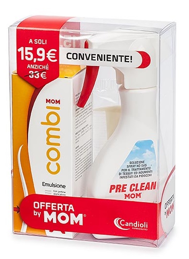 MOM KIT EMERGENZA PIDOCCHI SCATOLA TRASPARENTE - Farmastop