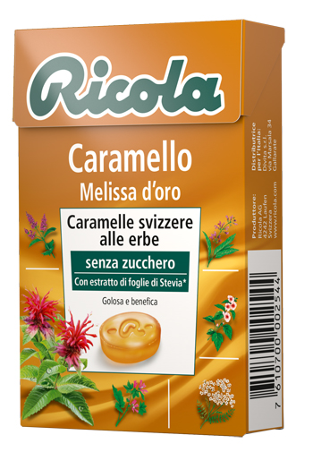 RICOLA HERB-CARAMEL 50 G - Farmastop