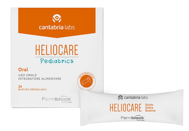 HELIOCARE PEDIATRICS ORAL 24 BUSTINE - Farmastop