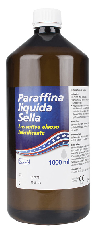 PARAFFINA LIQUIDA MD LASSATIVO 1 L SELLA - Farmastop