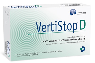 VERTISTOP D 20 COMPRESSE DA 1100 MG - Farmastop