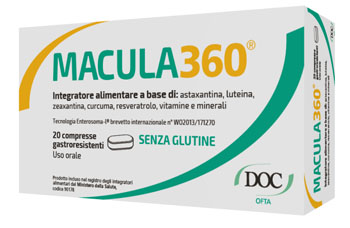MACULA360 20 COMPRESSE GASTRORESISTENTI - Farmastop