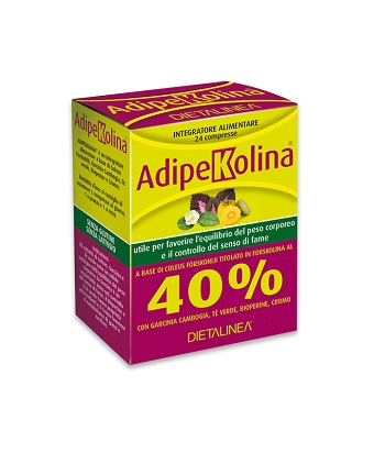 DIETALINEA ADIPEKOLINA 24 COMPRESSE - Farmastop