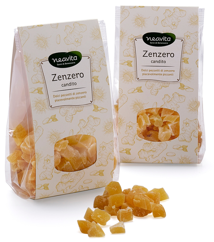 ZENZERO CANDITO BIOLOGICO IN STICK 100 G - Farmastop