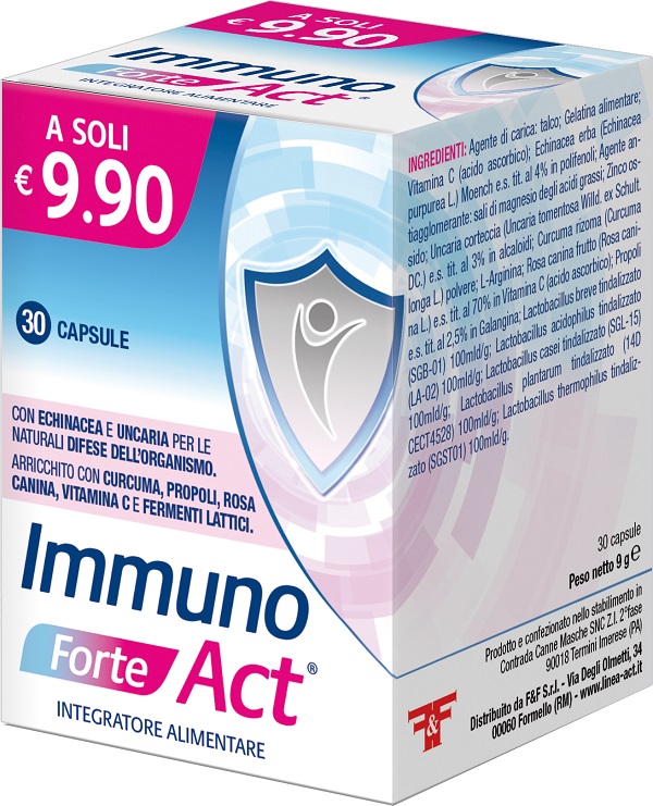 IMMUNO FORTE ACT 30 CAPSULE - Farmastop