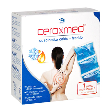 CUSCINETTO CALDO/FREDDO CEROXMED 11 X 24 CM 1 BUSTA - Farmastop