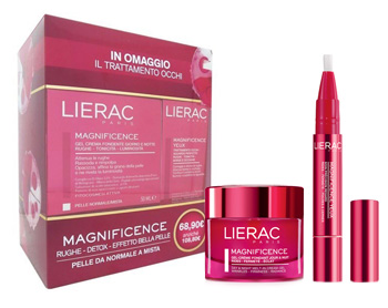 LIERAC MAGNIFICENCE GEL CREME 50 ML + MAGNIFICENCE YEUX 4 G - Farmastop