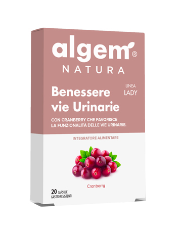 ALGEM LADY BENESSERE VIE URINARIE 20 CAPSULE 710 MG - Farmastop