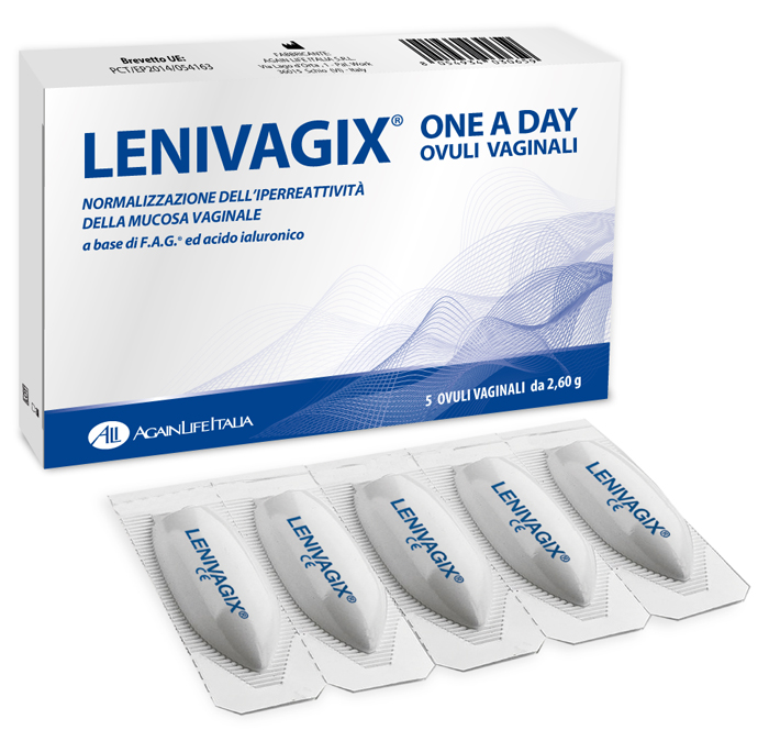 LENIVAGIX ONE A DAY 5 OVULI VAGINALI - Farmastop