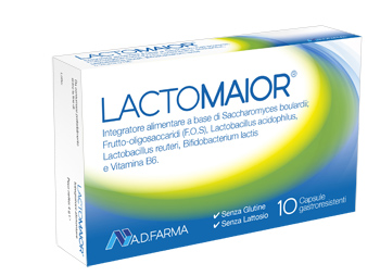 LACTOMAIOR 10 CAPSULE ACIDORESISTENTI - Farmastop
