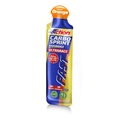 PROACTION CARBO SPRINT ULTRA RACE GEL ENERGETICO ALL'ARANCIA 60 ML - Farmastop