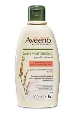 AVEENO BAGNO DOCCIA YOGURT ALBICOCCA & MIELE 300 ML - Farmastop