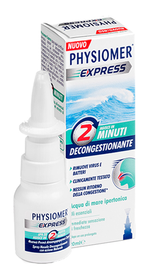 SPRAY NASALE PHYSIOMER EXPRESS SPRAY 20 ML - Farmastop