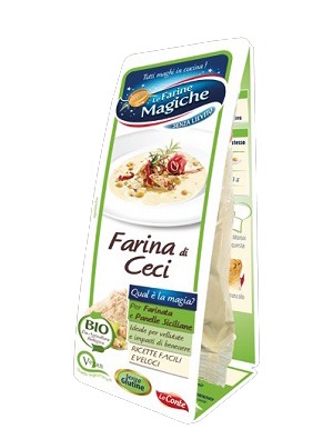 IPAFOOD FARINA DI CECI BIOLOGICA 100 G - Farmastop