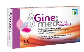 GINEMED OVULI VAGINALI 10 OVULI DA 2 G - Farmastop