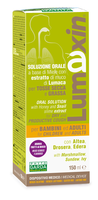 LUMAXIN DISPOSITIVO MEDICO SCIROPPO ADULTI/BAMBINI 150 ML - Farmastop