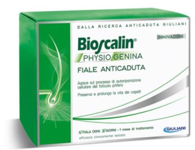 BIOSCALIN PHYSIOGENINA 10 FIALE ANTICADUTA DA 3,5 ML - Farmastop
