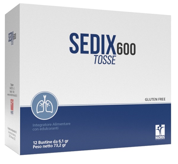 SEDIX 600 TOSSE 12 BUSTINE DA 6,1 G - Farmastop