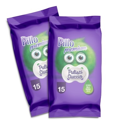 PILLO PREMIUM PULISCI CIUCCIO 15 SALVIETTE - Farmastop