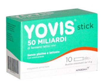 YOVIS STICK 10 BUSTINE DA 1,5 G - Farmastop