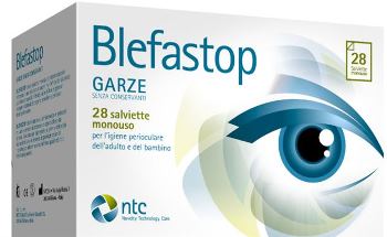 BLEFASTOP GARZA CON HY-TER IN COTONE PIEGATA CON FILO DI BARIO 28 PEZZI - Farmastop