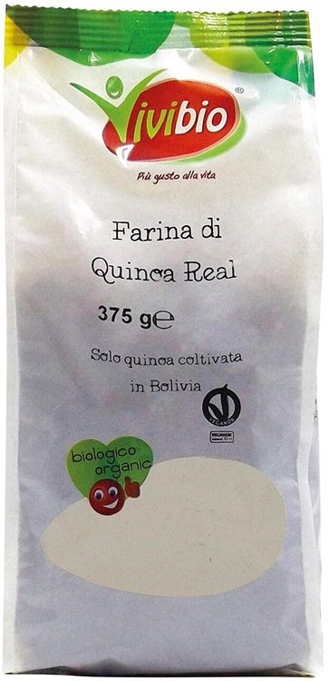 FARINA DI QUINOA REAL VIVIBIO 375 G - Farmastop