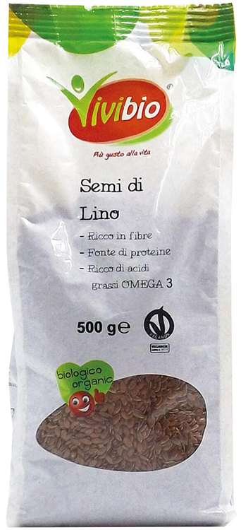 SEMI DI LINO VIVIBIO 500 G - Farmastop